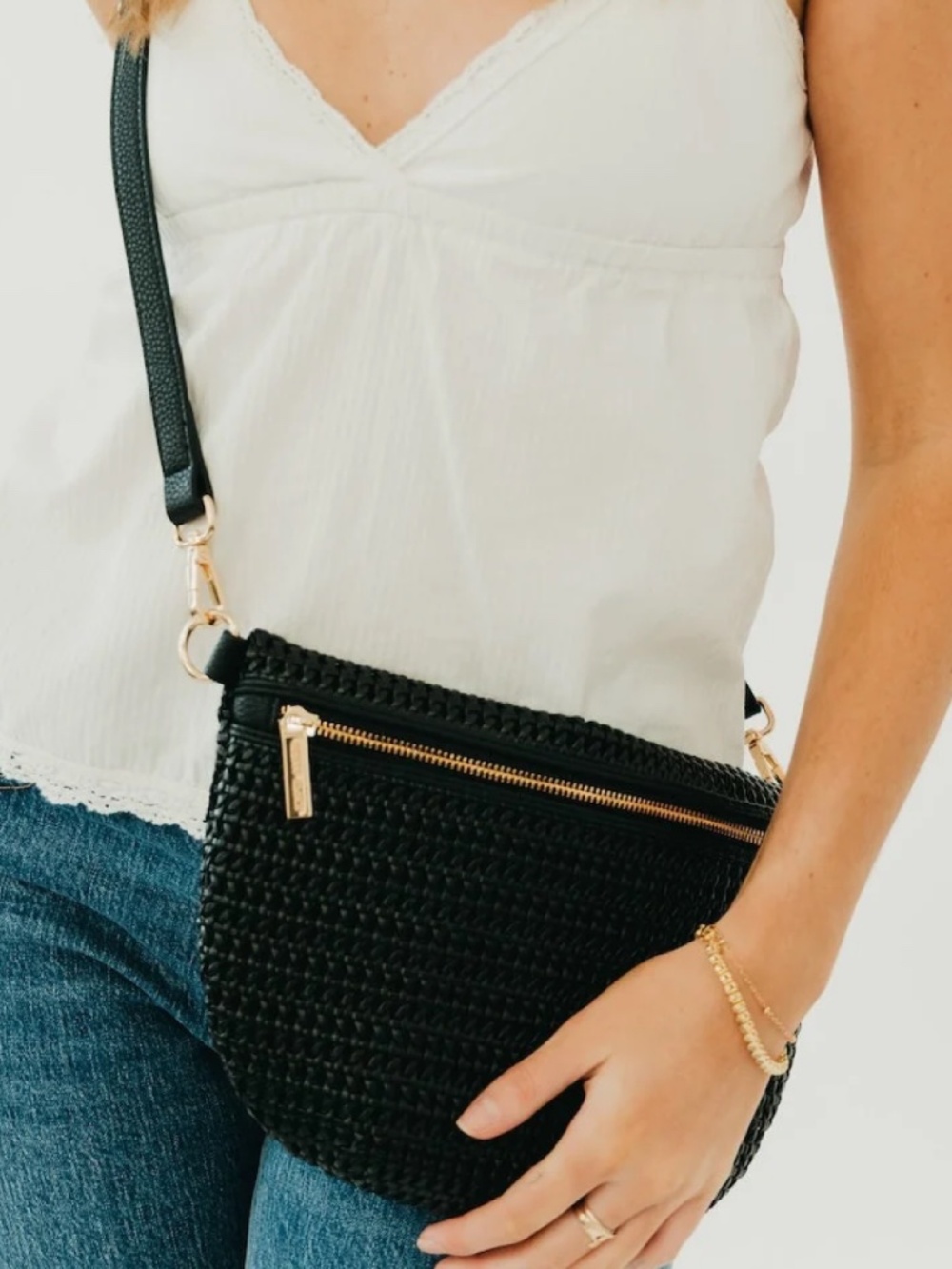 Polite Society Hollow Woven Westlyn Bum Bag